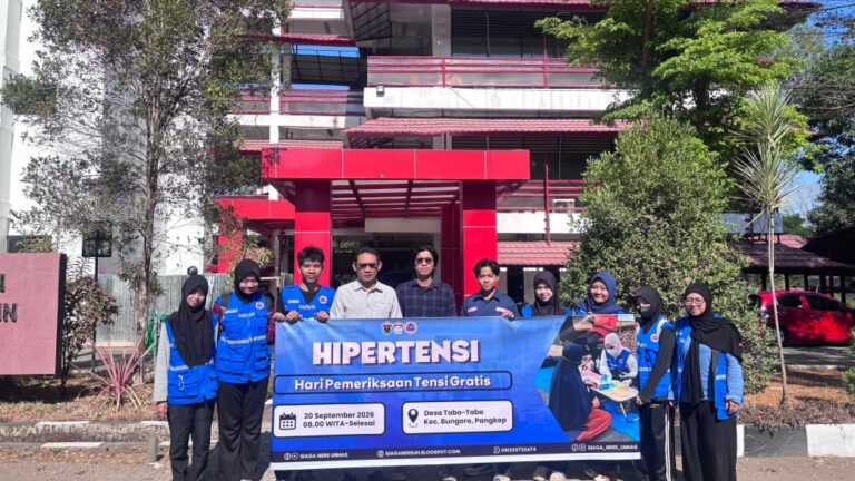 Mahasiswa Fakultas Keperawatan Unhas Gelar Pemeriksaan Tensi Gratis dan Intervensi Desa Siaga di Pangkep